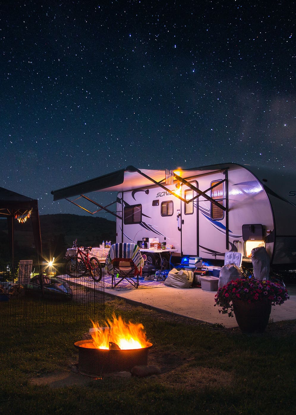 RV Camping in Georgetown, Texas